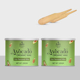 Avocado Organic wax (Spatula Free) 2 Bottle