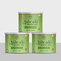 Avocado Organic wax (Spatula Free) 3 Bottle